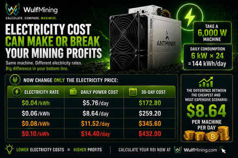 Electricity Cost Can Make Or Break Your Mining Profits